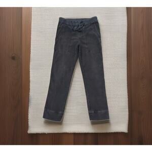 James Perse Standard Corduroy Utility Pants Drawstring waist Gray Size 0